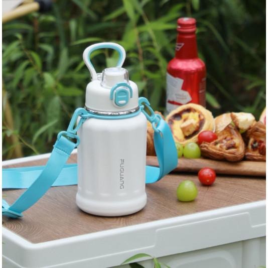 星遇羅馬柱保溫杯 680ml 吸管直飲兩用保溫瓶-細節圖4