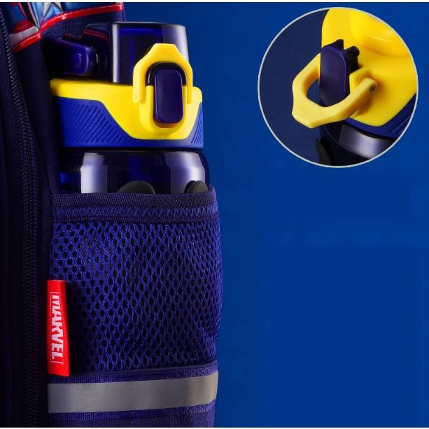 【台灣現貨】迪士尼 費雪 手提 提把彈蓋直飲／吸管水壺  運動水壺 上學水壺 540ml-細節圖4