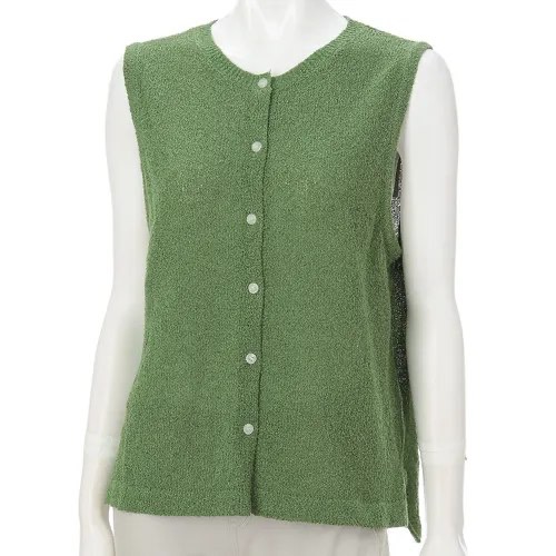 預購 日本🇯🇵Cloudnine 清涼麻觸感針織背心-細節圖4