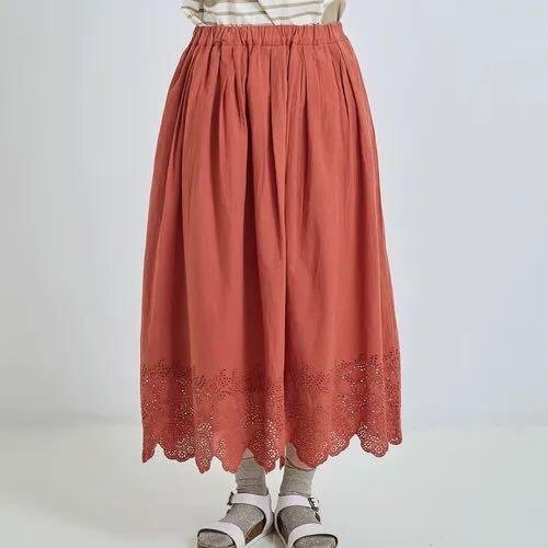 預購 日本🇯🇵Cloudnine 內襯裡下襬刺繡裙-細節圖3