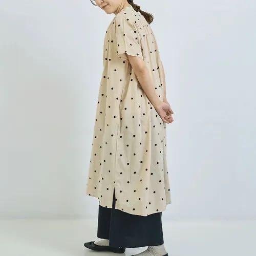 預購 日本🇯🇵Cloudnine 圓點刺繡連身洋-細節圖2