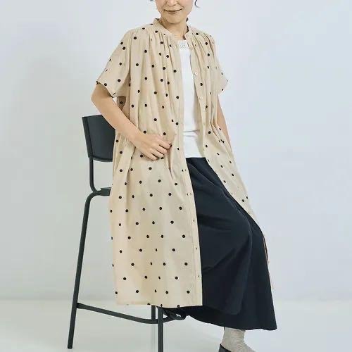 預購 日本🇯🇵Cloudnine 圓點刺繡連身洋-細節圖4