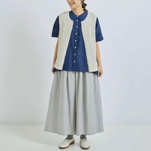 預購 日本🇯🇵Cloudnine 荷葉邊點綴襯衫-細節圖5