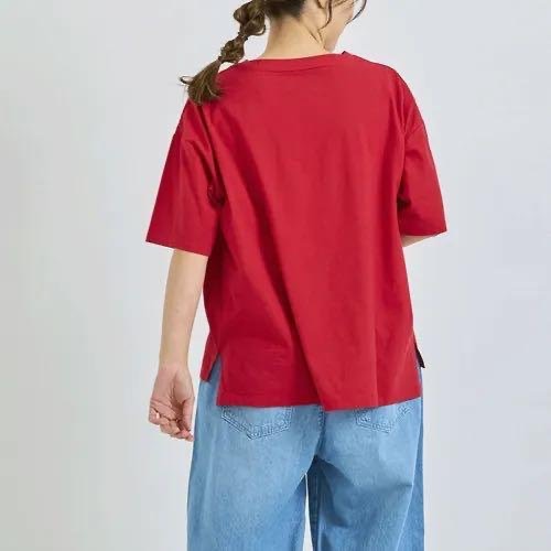 預購 日本🇯🇵Cloudnine 胸前口袋花朵刺繡T-細節圖3