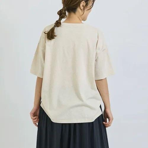 預購 日本🇯🇵Cloudnine 胸前口袋花朵刺繡T-細節圖5