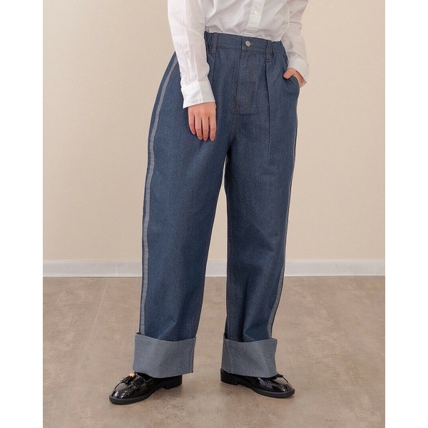 預購 日本🇯🇵 mililopiulu 亮片亮點設計牛仔褲-細節圖6