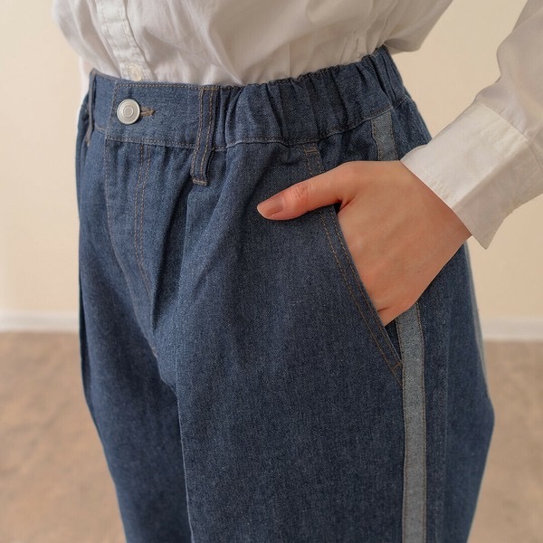 預購 日本🇯🇵 mililopiulu 亮片亮點設計牛仔褲-細節圖9