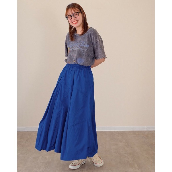 預購 日本🇯🇵 mililopiulu 清爽材質A字裙-規格圖10