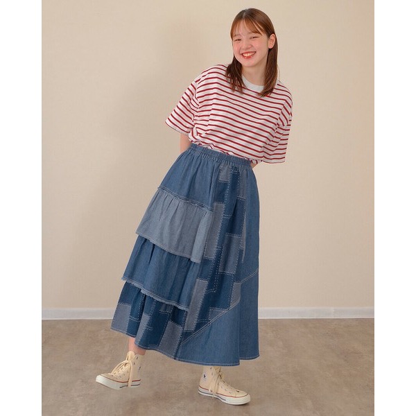 預購 日本🇯🇵 mililopiulu 可愛層次感裙-細節圖3