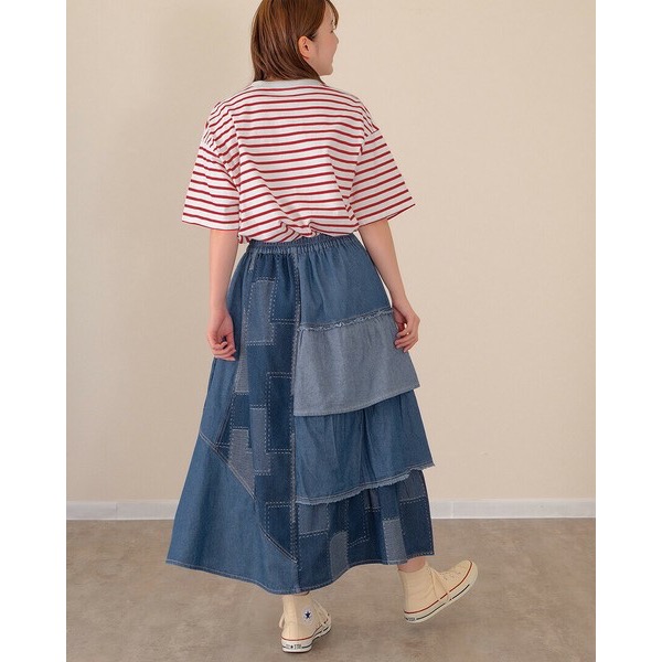 預購 日本🇯🇵 mililopiulu 可愛層次感裙-細節圖5