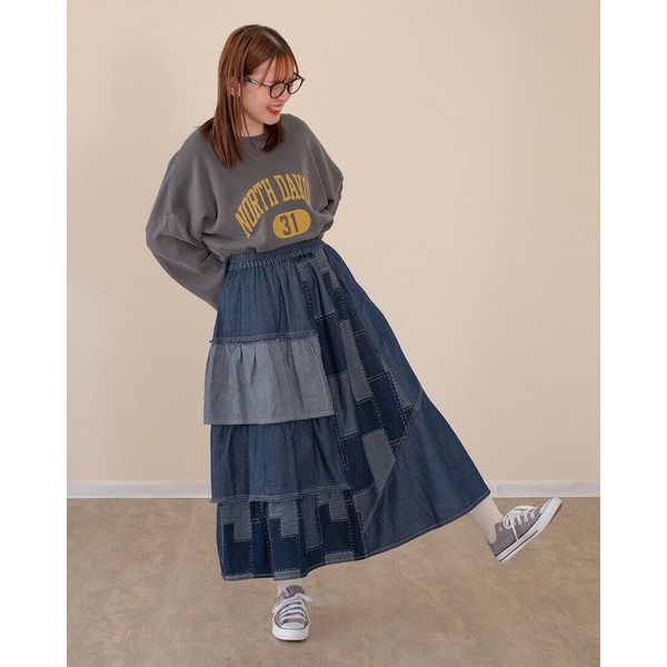 預購 日本🇯🇵 mililopiulu 可愛層次感裙-細節圖6