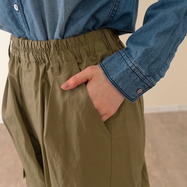 預購 日本🇯🇵 mililopiulu 輪廓優美工裝褲-細節圖8