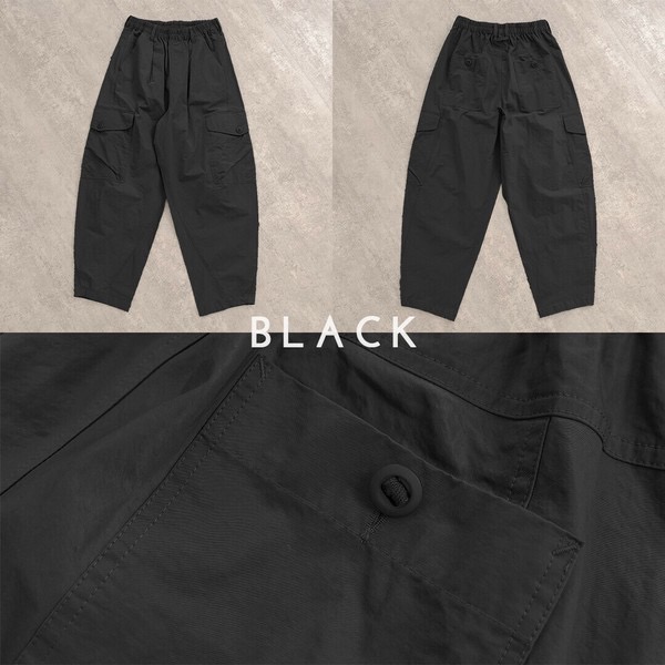 預購 日本🇯🇵 mililopiulu 輪廓優美工裝褲-規格圖11