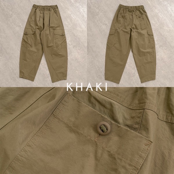 預購 日本🇯🇵 mililopiulu 輪廓優美工裝褲-規格圖11