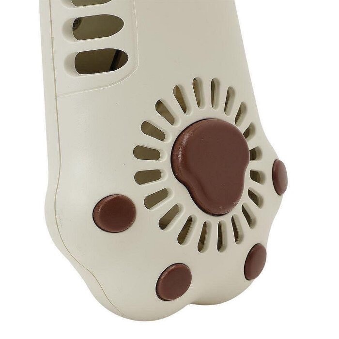 現貨 日本🇯🇵Fuku Fuku Nyanko 貓咪肉球掛脖子頸式風扇 愛貓必備-細節圖4