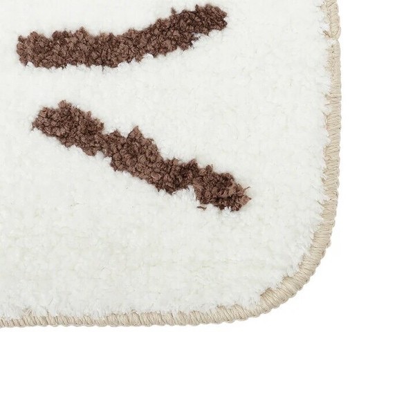 預購 日本🇯🇵Fuku Fuku Nyanko 貓咪可愛臉型地墊-細節圖4