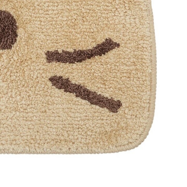 預購 日本🇯🇵Fuku Fuku Nyanko 貓咪可愛臉型地墊-細節圖7