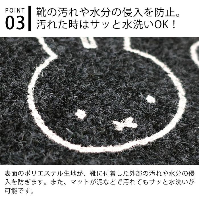 預購 日本🇯🇵Miffy米菲 室外玄關 地墊 腳踏墊-細節圖9