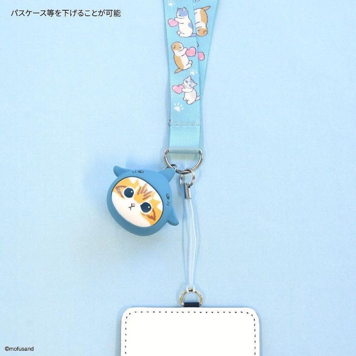 現貨 日本🇯🇵 mofusand 3D 貓福珊迪 貓貓名片手機吊繩-細節圖6