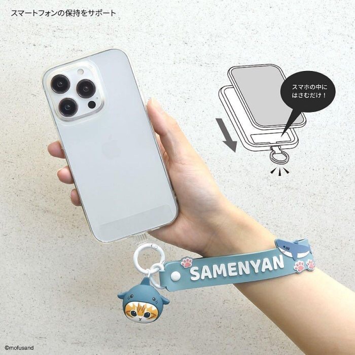 現貨 日本🇯🇵 mofusand 3D 貓福珊迪 貓貓手機吊環附吊片-細節圖3