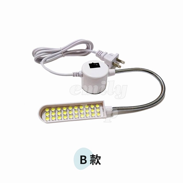 吸附式LED燈 針車燈 照明燈 工作燈 燈 led 平車 車縫 工業縫紉機 家用縫紉機 強力磁鐵 磁吸 衣車燈 縫紉-規格圖4