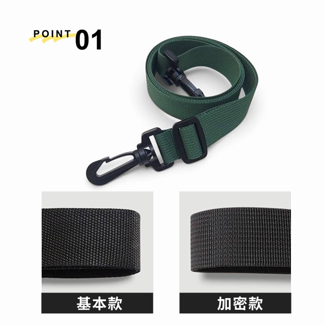 彩色尼龍揹帶 無墊 台灣製 加厚加密 肩揹帶 背帶 斜背帶 揹帶 斜跨肩帶 包帶 塑鋼扣具 日環 鉤扣 包包配件-細節圖2