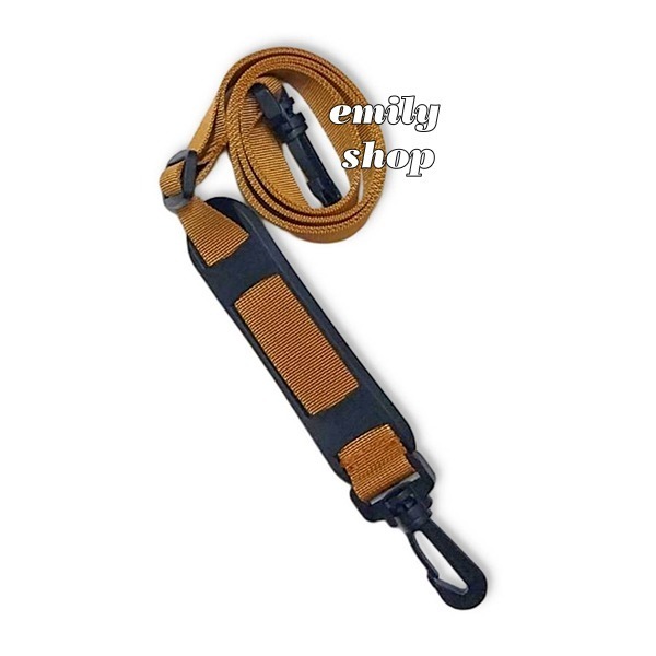 彩色尼龍揹帶 有墊 台灣製 加厚加密 減壓肩墊 防滑墊 肩揹帶 背帶 斜背帶 揹帶 斜跨肩帶 包帶 塑鋼扣具-規格圖4