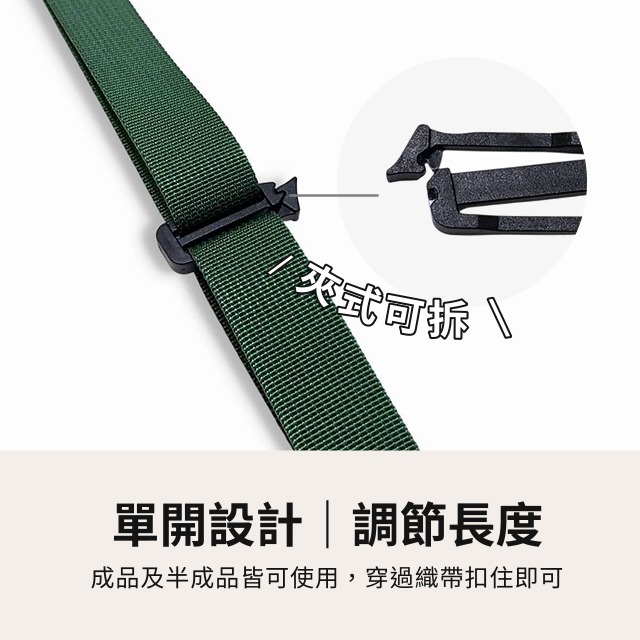 塑鋼日字扣 可拆式 背帶調節 塑鋼日環 塑鋼 日型環 日形環 連接環 雙向 單向 織帶 塑鋼扣具 調節扣 包包配件-細節圖2