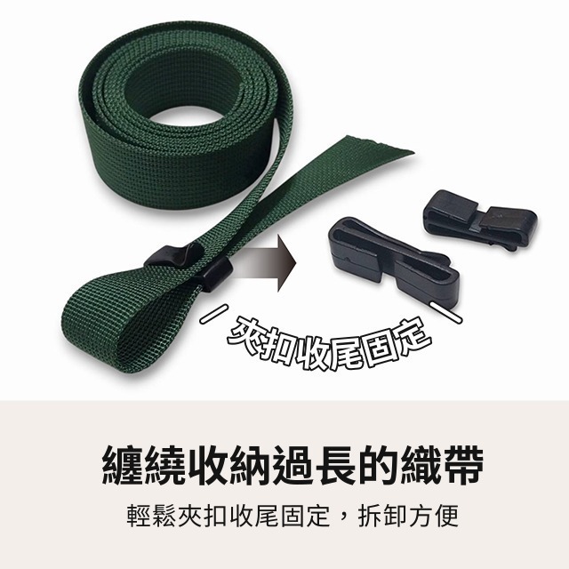 塑鋼收尾夾 扣夾 織帶夾 卡扣 收尾夾 束帶夾 塑鋼扣具 腰帶夾 皮帶夾 固定扣 背帶 塑鋼 收納 夾子 包包配件-細節圖2