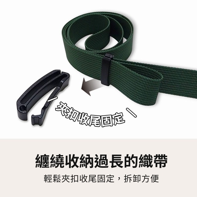 塑鋼收尾夾 織帶夾 卡扣 收尾夾 束帶夾 插扣 腰帶夾 皮帶夾 固定扣 揹帶夾 塑鋼扣具 安全帶扣 日環 日型環-細節圖2