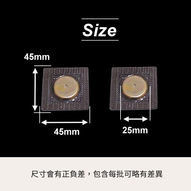 隱形磁扣 暗扣 強力磁鐵 手縫磁 窗簾磁扣 包包磁扣 隱形磁鐵 子母扣 磁鐵 磁釦 磁鐵扣 吸鐵石 磁吸扣 五金 手作-細節圖4
