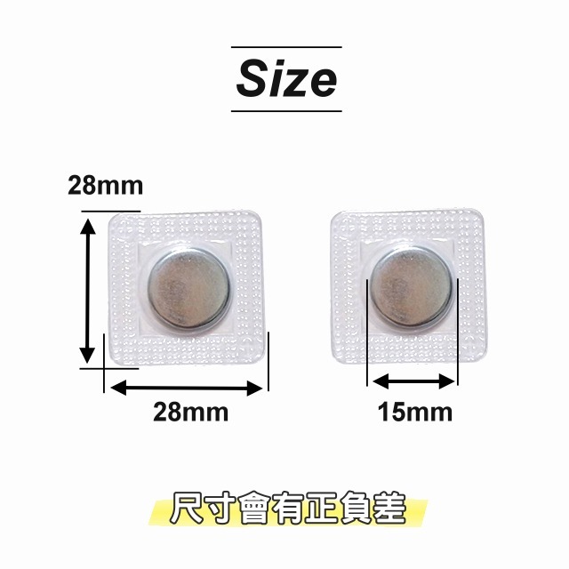 隱形磁扣 暗扣 隱形磁鐵 手縫磁 窗簾磁扣 包包磁扣 子母扣 磁鐵 磁釦 強力磁鐵 吸鐵石 磁吸扣 縫紉 拼布 手作-細節圖4