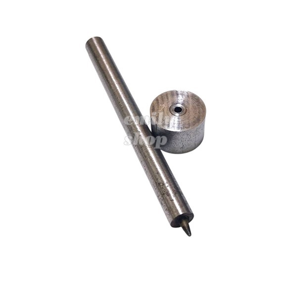 3mm雞眼扣工具 雞眼扣 雞眼釦 氣眼 企眼 安裝工具 手敲 雞眼工具 打孔器 丸斬 圓斬 沖子 底座 膠板 皮雕-規格圖5