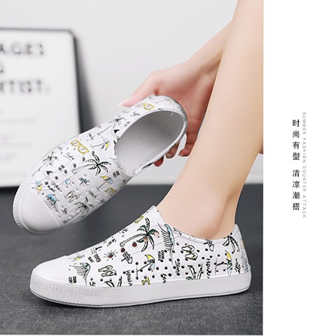 夏季時尚涼拖 防滑防水 鏤空雨鞋 軟底涉水鞋 情侶沙灘鞋 平底鞋 洞洞鞋 男鞋 涼拖鞋 女鞋 休閒鞋-細節圖10