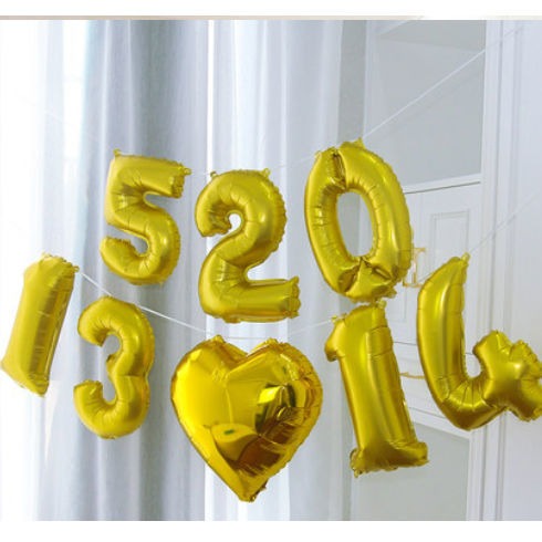 【24H快速出貨】表白|求婚 鋁膜氣球 拉旗 告白 氣球佈置 數字氣球 愛心氣球 嫁給我 浪漫 溫馨 生日派對氣球-細節圖3