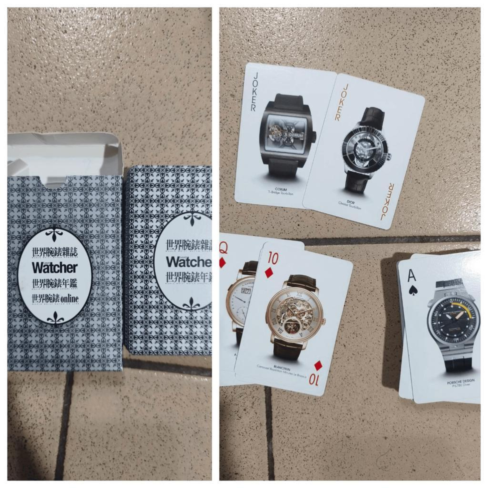 【阿得收藏品】收藏出清 紀念撲克牌 彎彎 摩曼頓 薇閣 青澀寶貝 七龍珠 世界名錶 萬華街景 百鳥圖2 野鳥群4-細節圖4