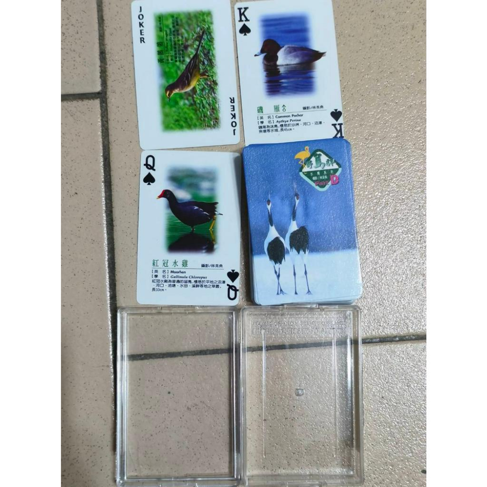 【阿得收藏品】收藏出清 紀念撲克牌 彎彎 摩曼頓 薇閣 青澀寶貝 七龍珠 世界名錶 萬華街景 百鳥圖2 野鳥群4-細節圖7