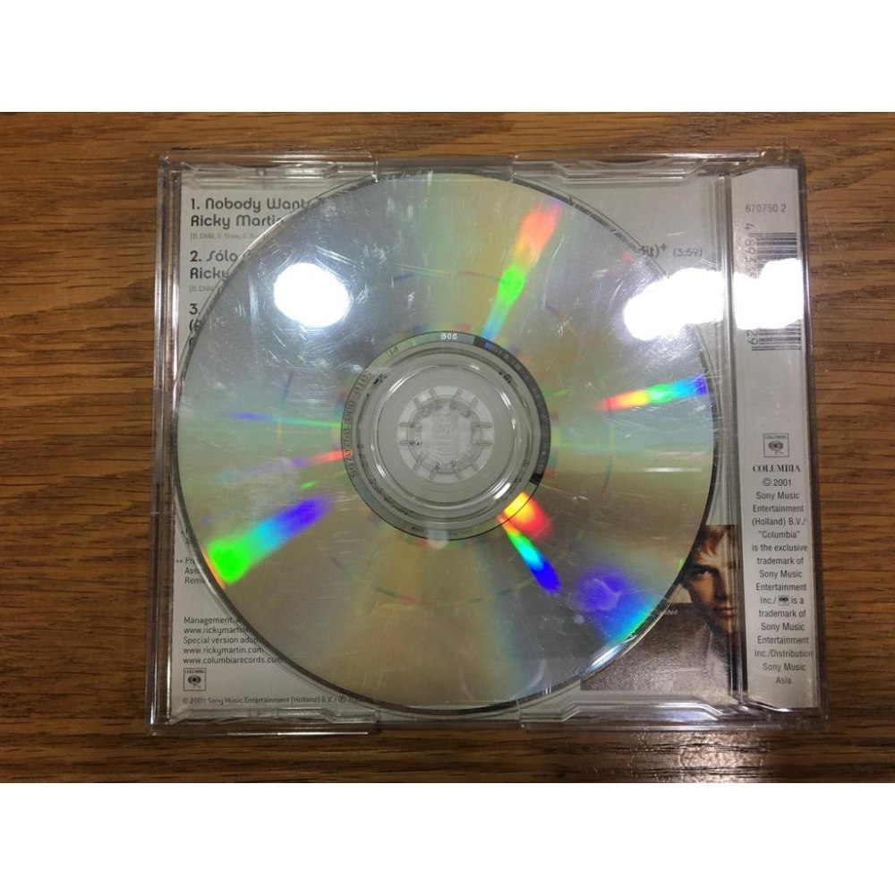 【阿得二手CD】　Christina Aguilera 『 Nobody Wants To Be Lonely』-細節圖3