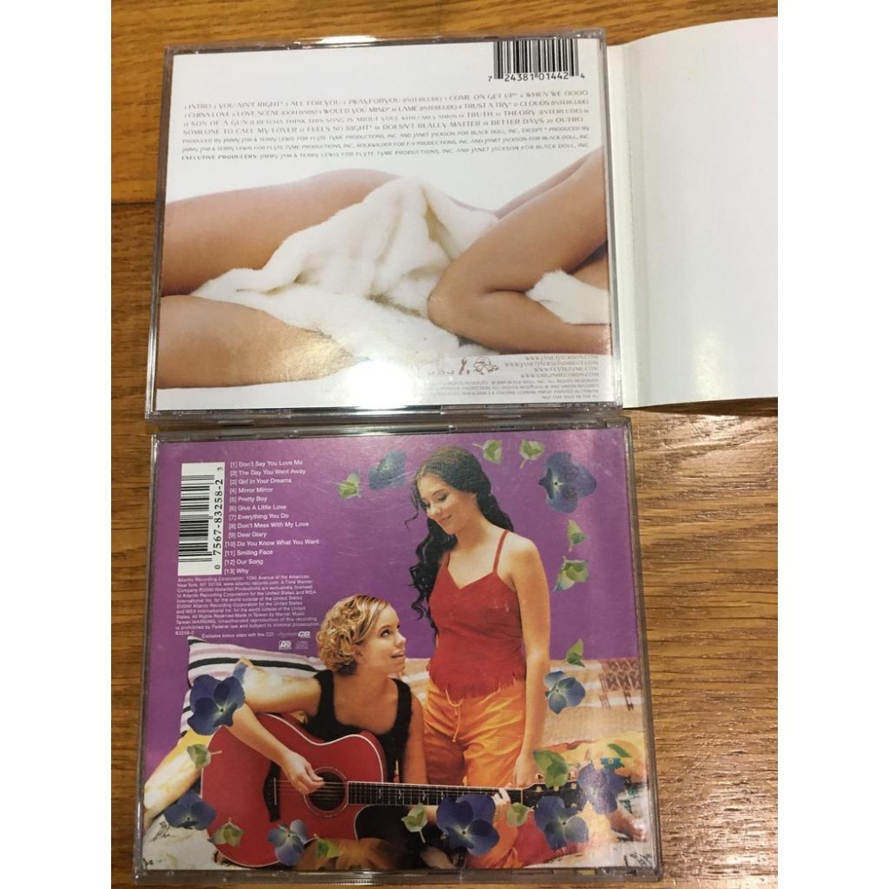 【阿得二手CD】Janet Jackson 珍娜傑克森『 珍愛』/ M2M 窈窕美眉『Shades Of Purple』-細節圖3