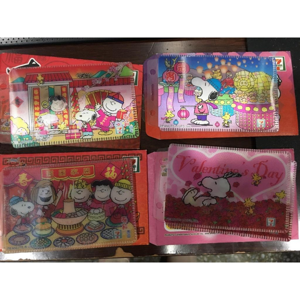 【阿得收藏品】7-11 SNOOPY史奴比/史努比 台灣逍遙遊 3D變化卡套 悠遊卡 城市系列  節慶系列 古跡系列-細節圖6