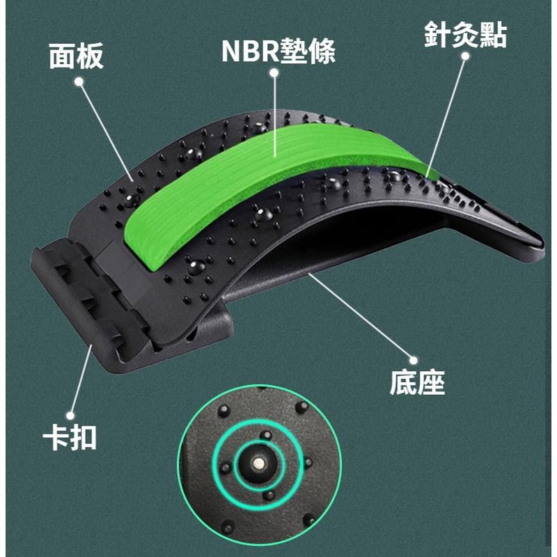 【新品上市】現貨當天寄出 腰椎伸展按摩器 腰椎牽引器 背部伸展器 腰部伸展器 拉背 脊椎放鬆 背部伸展 拉筋板 腰部伸展-細節圖2