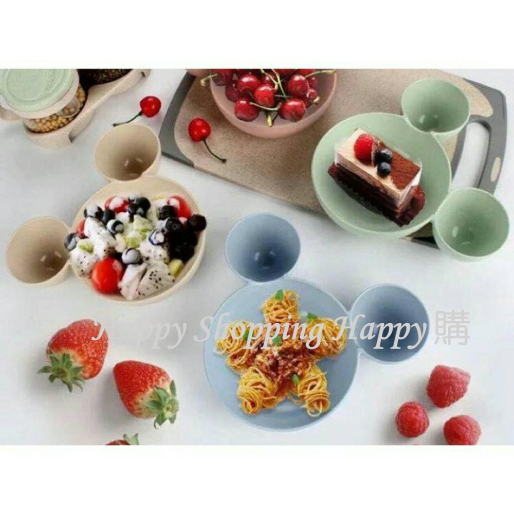 🚚現貨🚚 兒童學習碗分隔碗 小麥餐碗 分格碗  環保小麥碗 塑膠碗 防摔碗 兒童餐碗 練習吃飯 分菜盤-細節圖8