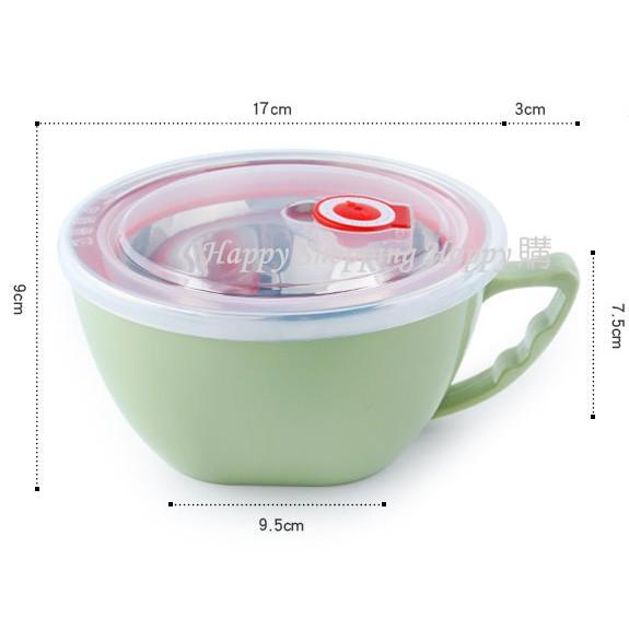 🚚🇹🇼現貨🚚 1200ml 不銹鋼碗 304不鏽鋼 泡麵碗 便當碗 防燙 大容量 韓式泡麵碗 雙層隔熱 密封 附蓋子 碗-細節圖6