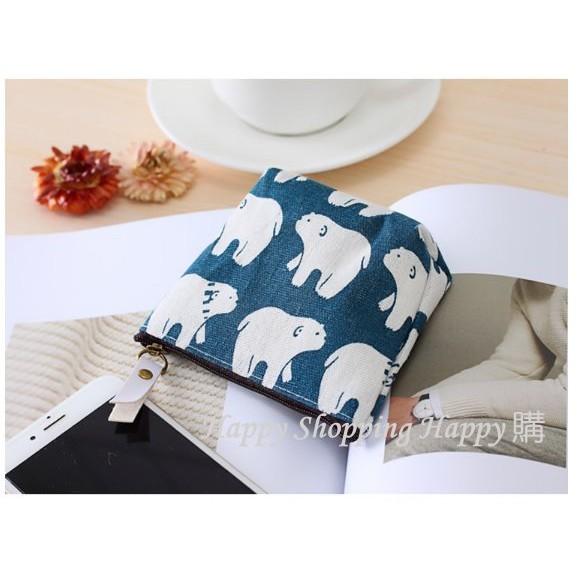 🚚現貨🚚 北歐風零錢包 麻布零錢包 帆布包 零錢包 鑰匙包 衛生棉袋 韓版零錢包 北歐風 收納包 小錢包 拉鍊包-細節圖2