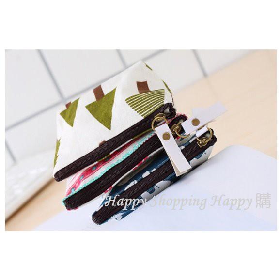 🚚現貨🚚 北歐風零錢包 麻布零錢包 帆布包 零錢包 鑰匙包 衛生棉袋 韓版零錢包 北歐風 收納包 小錢包 拉鍊包-細節圖4