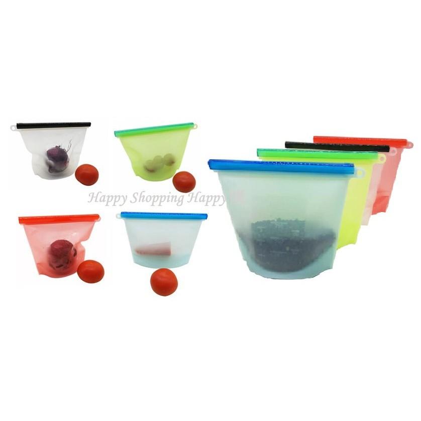 🚚🇹🇼台灣現貨🚚 矽膠保鮮袋 矽膠環保袋 密封袋 矽膠袋 冰箱密封袋 食物保鮮袋 保鮮袋 食品收納袋 母乳袋 環保袋-細節圖8