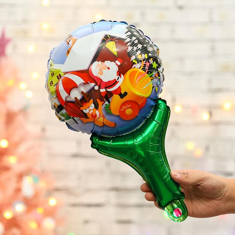 🚚台灣現貨🚚聖誕氣球 聖誕禮物 手持氣球 活動氣球 市集贈品 活動贈品 聖誕節 聖誕 氣球 手拿氣球 手持棒 充氣棒-細節圖3