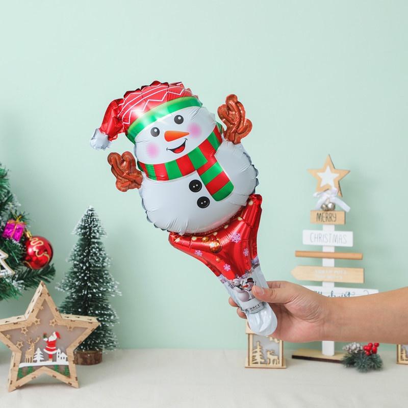 🚚台灣現貨🚚聖誕氣球 聖誕禮物 手持氣球 活動氣球 市集贈品 活動贈品 聖誕節 聖誕 氣球 手拿氣球 手持棒 充氣棒-細節圖4