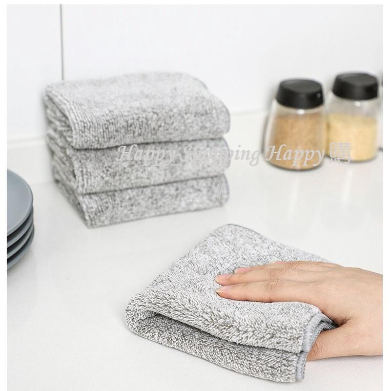 🚚🇹🇼現貨🚚 抹布 超細纖維抹布 擦拭布 擦車布 吸水抹布 纖維抹布 洗碗布 包邊抹布 學生抹布 炭纖維抹布 竹炭抹布-細節圖8