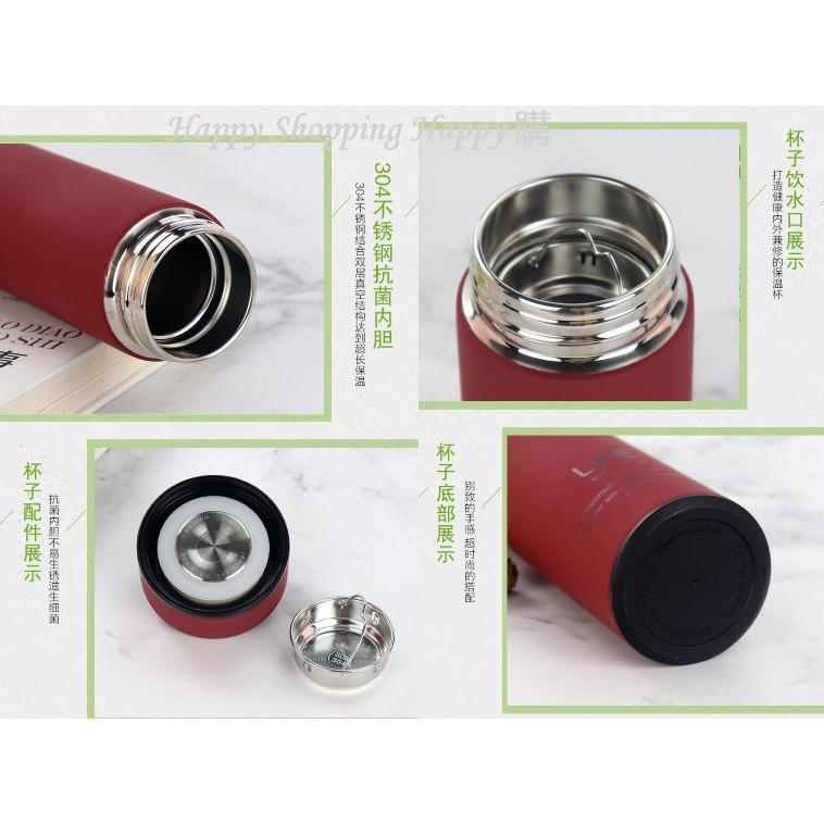 🚚🇹🇼現貨🚚 life保溫瓶 保溫瓶 500ml 304 不銹鋼保溫杯 保溫杯 真空保溫 磨砂 環保杯 500cc 保溫-細節圖6